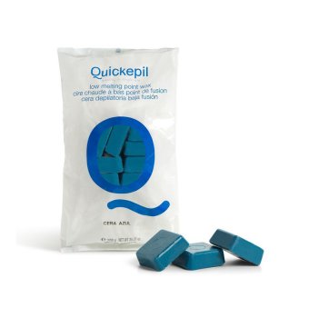 Quickepil kietasis vaškas depiliacijai be juostelių, mėlynas, 1 kg