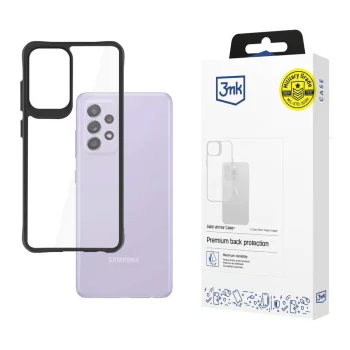 3mk Satin Armor Case+ dėklas Samsung Galaxy A52 / A52s 5G telefonui, skaidrus