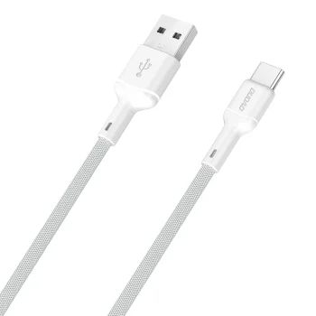 Dudao L9T 5A USB-A to USB-C Cable 1m - White