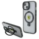 Ferrari dėklas iPhone 15 Plus / 14 Plus su Ring Stand ir MagSafe, skaidrus