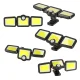 3 in 1 LED saulės baterijų šviestuvas su judesio ir prieblandos jutikliu