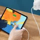 Ugreen USB-C į USB-C laidas 1m, PD QC AFC, 60W, Baltas