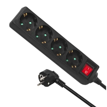 Maitinimo ilgintuvas Maclean MCE196G, 4 lizdai, su jungikliu, 3 m, 3500 W