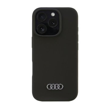 Audi dėklas, skirtas iPhone 16 Pro, juodas