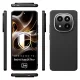 3MK Protection Matt Case dėklas Xiaomi Redmi Note 14 Pro+, juodas