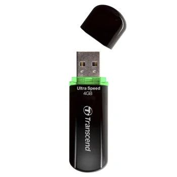 USB atmintinė Transcend JetFlash 600 4 GB USB 2.0, raudona