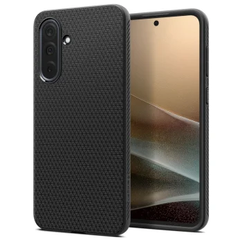 Spigen Liquid Air dėklas Samsung Galaxy A36 5G, juodas