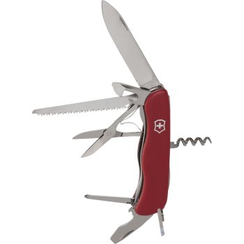 Victorinox Outrider lenktinis peilis su 14 funkcijų, raudonas (0.85 13)