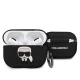 Karl Lagerfeld Silicone Ikonik Case for AirPods Pro, Black