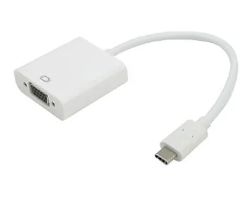 Extra Digital USB-C to VGA adapteris, 15 cm