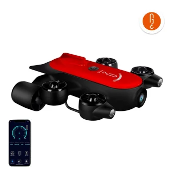 Povandeninis dronas Geneinno T1-Pro su 4K kamera ir 200m kabeliu
