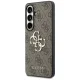 Guess IML Big Metal 4G case for Samsung Galaxy S26, brown