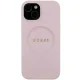 Apple iPhone 15 Plus 6.7\'\' Guess Saffiano MagSafe Case Cover, Pink