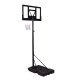 Movepro reguliuojamas pastatomas krepšinio stovas, iki 305 cm