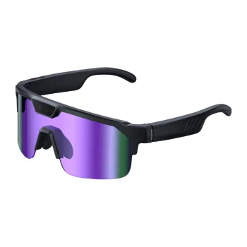 Išmanieji sportiniai akiniai nuo saulės Zeblaze Q01 su kamera, Purple