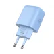 Tech-Protect NCA30 PD 30W QC3.0 USB-A / USB-C įkroviklis, mėlynas