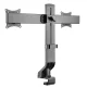 Maclean MC-854 dvigubas monitoriaus stalinis laikiklis, 17\"-27\", VESA, juodas