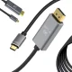 DisplayPort 1.4 į USB-C laidas, 8K/4K, 1.8 m