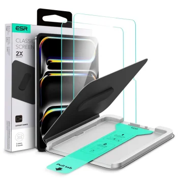 Apsauginis stiklas ESR UltraFit, skirtas iPad Pro 11" (2024-2025), 2 vnt.