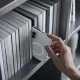 Spigen AirSkin MagFit dėklas skirtas Samsung Galaxy Z Fold 8, skaidrus ir baltas