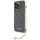 Guess dėklas iPhone 15 Pro Max telefonui 4G Charm, pilkas