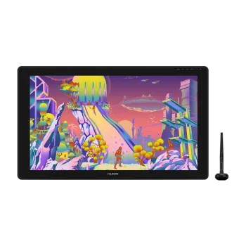 Grafinė planšetė Huion Kamvas 24 Plus GS2402, tamsiai pilka