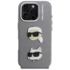 Karl Lagerfeld dėklas iPhone 16 Pro Max telefonui, pilkas