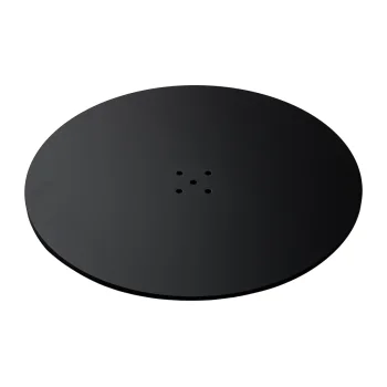 Kirpyklos kėdės pagrindas Gabbiano L010, apvalus, 50 cm, juodas