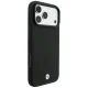 BMW Kevlar Metal Logo MagSafe dėklas telefonui iPhone 18 Pro / 17 Pro, juodas