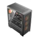 DarkFlash AIRNOVA kompiuterio korpusas su 3 ventiliatoriais, juodas