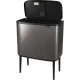 Šiukšliadėžė Brabantia Bo Touch Bin Platinum, 11 + 23 L