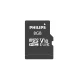 Philips microSDHC atminties kortelė 8 GB Class 10 UHS-I U1 su adapteriu (FM08MP45B/00)
