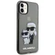 Karl Lagerfeld dėklas iPhone 11 / XR telefonui, juodas