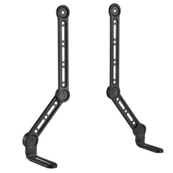 Garso kolonėlės laikiklis Maclean MC-334, 15 kg, juodas