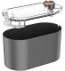 Automatic Dog and Cat Water Fountain Drinker 3L, Gray