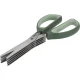 Brabantia TASTY+ žolelių žirklės su 5 ašmenimis, 22,2 cm, Fir Green