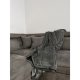 Minkštas ir storas pledas Ruhhy 00022695, 160x200 cm, pilkas