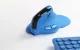 Delux M618XSD belaidė vertikali ergonomiška pelė su RGB, mėlyna