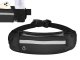 Running Belt with Pockets and Bottle Holder, Black