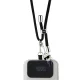 Karl Lagerfeld Universal Phone Strap CBDY Cord juodas telefono dirželis