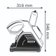 Mūro griovelių pjoviklis Bosch GNF 35 CA Professional, 1400 W su lagaminu