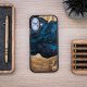Medinis dėklas iPhone 16 „Bewood Unique - Planets Neptune“