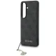 Guess 4G Classic Logo Charm MagSafe Case for Samsung Galaxy S26 - Black