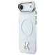Karl Lagerfeld IML K Head Logo MagSafe dėklas telefonui iPhone Air, skaidrus