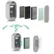 Carruzzo Pro Air Purifier with Ionizer, HEPA 13 Filter and WiFi