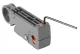 Compact coaxial cable insulation stripper, grey