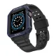 „Protect Strap“ dirželis su dėklu „Apple Watch“ 42/44/45mm, Juodas/Mėlynas
