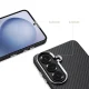 Tech-Protect Ion Carbon MagSafe Case for Samsung Galaxy S26 - Black / Silver