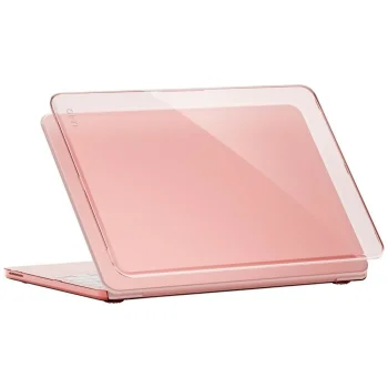 Apsauginis dėklas Uniq Vero, skirtas MacBook Neo, Translucent Pink