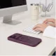 Tech-Protect BasicMag Case for iPhone 17 Pro / 18 Pro, Burgundy